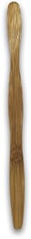 Faithbamboo - Single Vegan Bamboo Toothbrush - Soft White Bristle