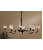 Hubbardton Forge 10-1309-20-L83 8 Oval Chandelier