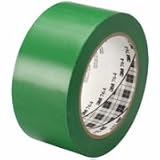 1 x 36 yds. Green 3M - 764 Solid Vinyl Tape