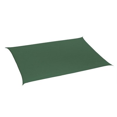 California Sun Shade Shade Sail Rectangle 12ft x 8ft Heritage Green