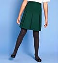 Traditional Pleated Skirt with Adjustable Waist & Permanent Pleats