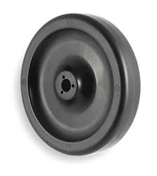 Industrial Grade 2RZG2 Caster Wheel, 5 In, Polyolefin, 145 Lb Cap