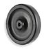 Industrial Grade 2RZG2 Caster Wheel, 5 In, Polyolefin, 145 Lb Cap