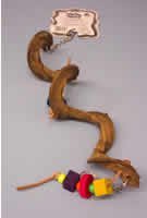 PH WACKY WOOD NATURAL PERCH WITH TOYS 14