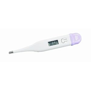 Mabis Dmi Healthcare 15-639-000 Basal Display Digital Thermometer, White picture Mabis Dmi Healthcare 15-639-000 Basal Display Digital Thermometer, White picture