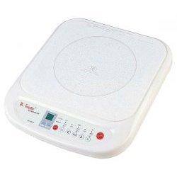 Click here to buy Portable Electric Cooktop - White (White) (2.68H x 11.81W x 13.78D) by Sunpentown International.