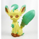 Pokemon BW Black and White Eevee Figure Collection Takara Tomy- Leafeon
