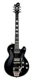 Hagstrom Tremar Super Swede Electric Guitar (Black Gloss)