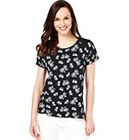 Pure Cotton Bicycle Print T-Shirt