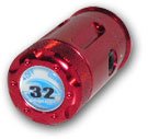 32 Degrees Quick Turn Drop Forward On/Off Adaptor ASA - Red