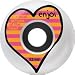 Enjoi Total Eclipse 52mm Skateboard Wheels Premium Urethane (Set Of 4)