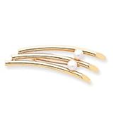 14k Freshwater Cultured Pearl Pin - JewelryWeb
