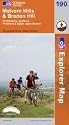 Malvern Hills and Bredon Hill (OS Explorer Map)