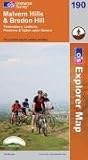 Malvern Hills and Bredon Hill (OS Explorer Map)