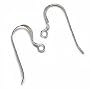 Sterling Silver French Wire Earring Hooks (10)