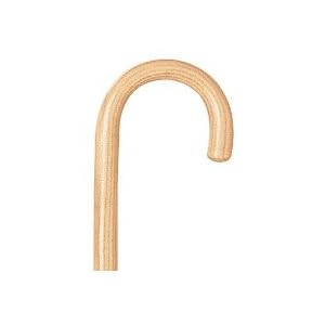 Nat Ash Finish Wood Cane with Round Handle, 7/ 8\” Tip, 6 per Case (RMA780C0) Category: Ambulatory Aids