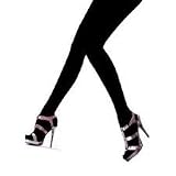 Pretty Polly 100D Supersoft Opaque Tights Black Medium / Large