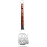 MLB Boston Red Sox Sportula, Heavy Duty Stainless Steel Grilling Spatula