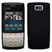 NOKIA X3-02 TOUCH & TYPE - PHONE PROTECTION - BLACK SILICONE CASE COVER POUCH SKIN + 2 CUSTOM FIT SCREEN PROTECTORS