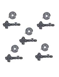 Single Detail Page Misc: (10) Xbox 360 controller New Replacement Conductive Rubber Pad (Compatible with wired and wireless) - Procapacitor