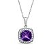 Gordon's Jewelers Cushion-Cut Amethyst title=