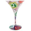 Lolita Twenty-One Martini Glass GLS4-5530T