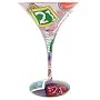 Lolita Love My Martini Glass 21 Twenty-One Martini New Gift