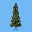4.5' Pre-Lit Classic Green Decorative Christmas Tree - Clear Lights