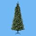 4.5' Pre-Lit Classic Green Decorative Christmas Tree - Clear Lights