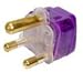 All Products : NEW! HIGH QUALITY AC POWER TRAVEL ADAPTER PLUG For use in SOUTH AFRICA / WITH DUAL PLUG-IN PORTS! (WORKS AS TWO-ADAPTERS-IN-ONE!) / GROUNDED / (The Large 15A Plug BS546)