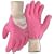 BOSS GLOVES Medium Bubble Gum Pink Dirt Digger Gardening and General Purpose