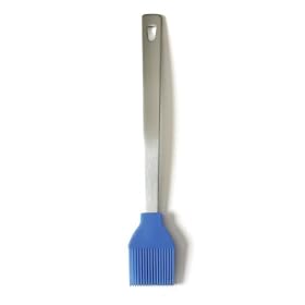 Orka 15-Inch Stainless Steel Handle and Silicone Basting Brush, Blue by ORKA