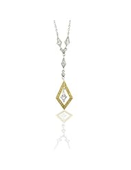 Diamond-Shaped CZ Pendant
