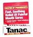 Tanac Liquid for Relief of Painful Mouth Sores - 0.45 Oz