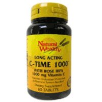 Time Released Vitamin C 1000 Mg Plus Rose Hips