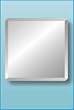 18" Square Frameless Mirror