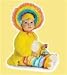 Baby Rainbow Chickie Costume - INFANT-12