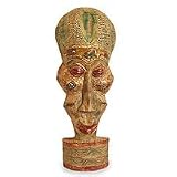 Akan mask, 'Big Head and Wise'
