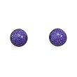 4mm Lapis Bead Stud Earrings