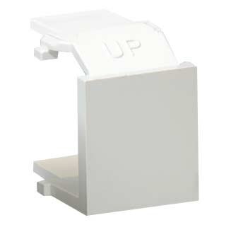 Leviton 41084-BGB Snap In Blank Filler Gray