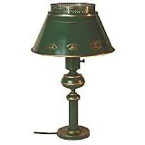 John Deere History of Logos Metal Lamp