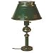 John Deere History of Logos Metal Lamp
