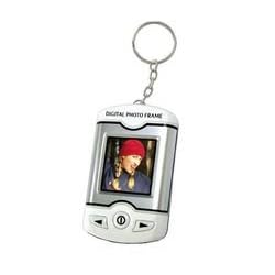 PIXMANIA 1.8" Digital Photo Frame / White Key Chain - 50 photos