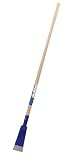 Garant YFSW4U Yukon 3-3/4-Inch Forged Steel Blade Sidewalk Scraper With Industrial Grade Varnished Profiled Ash Handle, Blue
