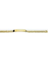 6mm 14k Hand Made Link ID Bracelet 8"