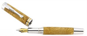 Historical Woods Washington White Mulberry Fountain Pen