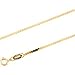 14K Yellow Gold Solid Serpentine Chain - 20 inches