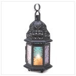 Iron Glass Magic Rainbow Hanging Lantern