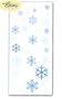 Diecuts With A View Specialty Stickers, Glitter Snowflakes