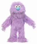 Purple Monster 14in Puppet